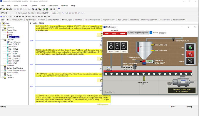 (image for) PLC Training Simulator